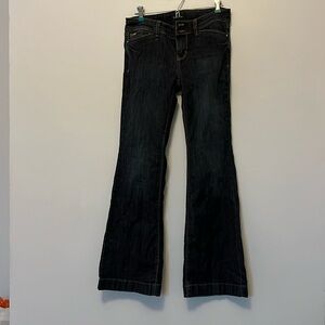 White House black market blanc 2S trouser leg jeans